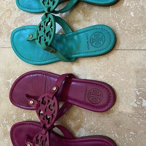 Tory Burch Miller Sandals in Makeup color